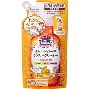 日本花王厨房泡沫清洁补充装 250ml (柑橘香)